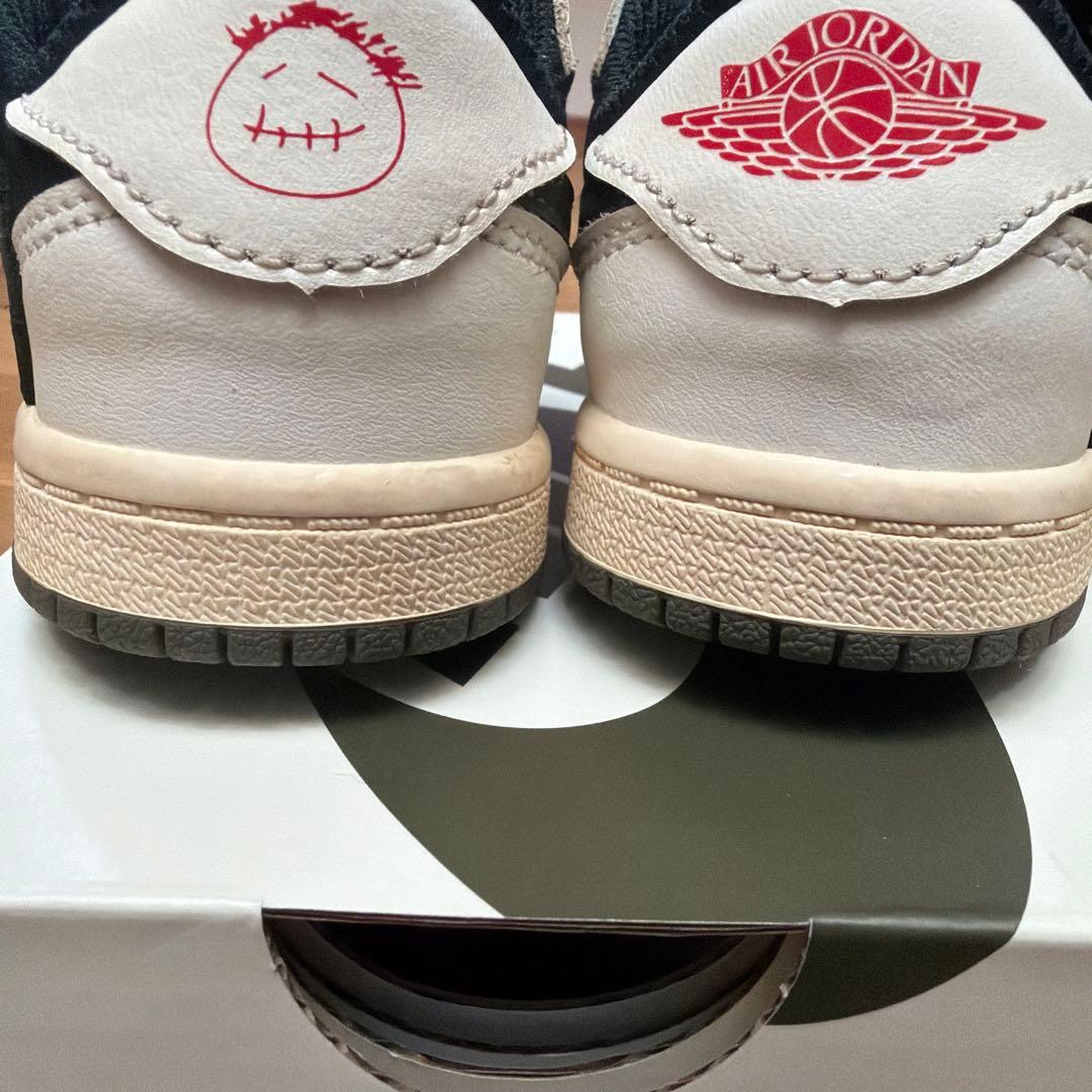 スニーカー NIKE JORDAN 1 LOW OG SP (TD) 8C Travis