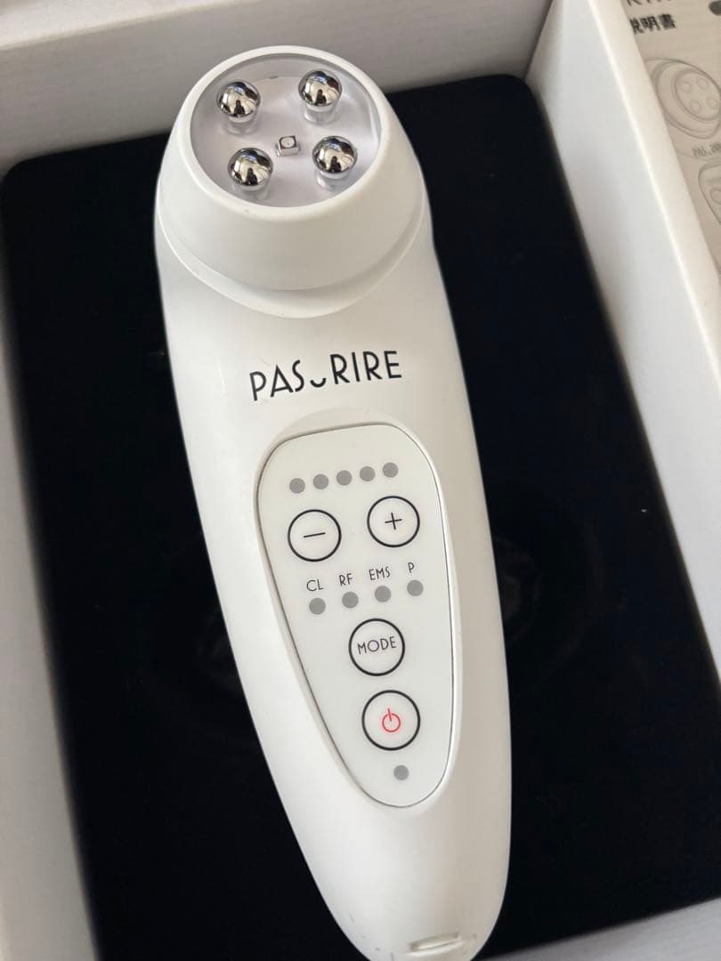 パスリル　美顔器　美容家電　パルティール　セルキュア　小顔　二重顎　リフトアップ