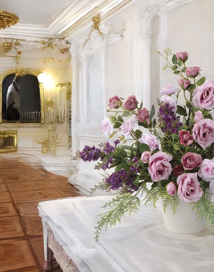 光触媒　人工観葉植物　ウォールグリーン　フェイクグリーン　ロマンローズ