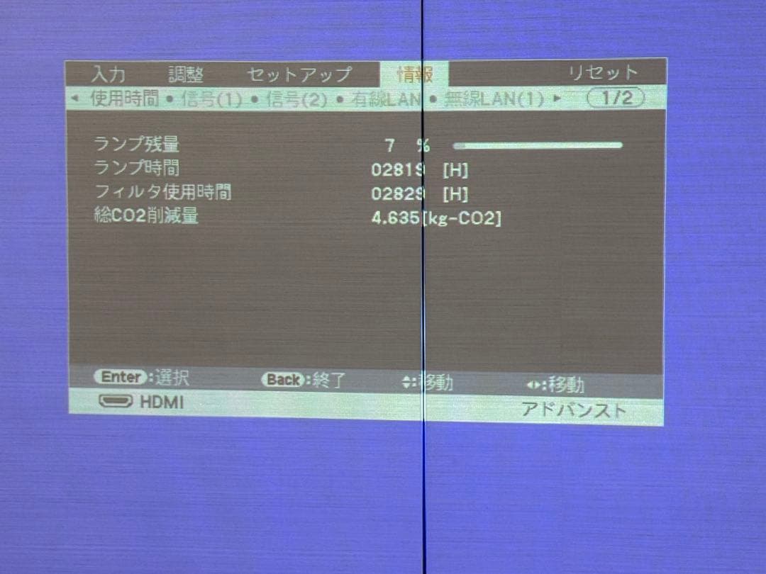 RICOH PJ X6180N 6,000lm　大型プロジェクター