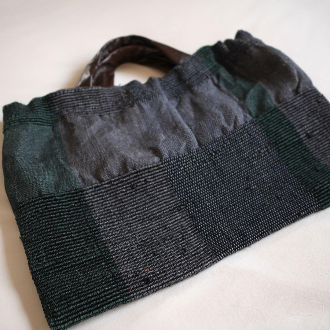 Textile Studio 羽65 草木染め バッグ