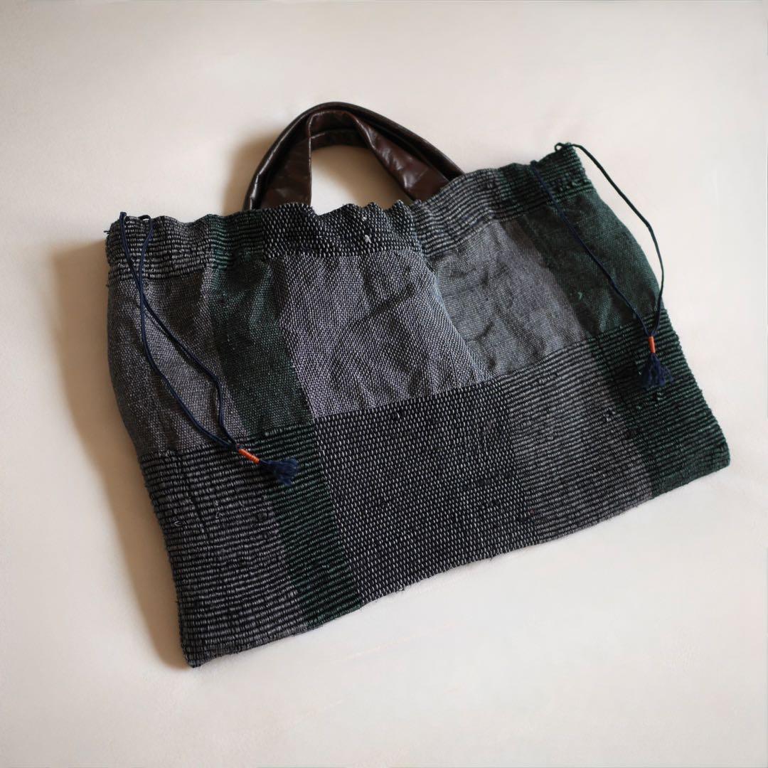 Textile Studio 羽65 草木染め バッグ
