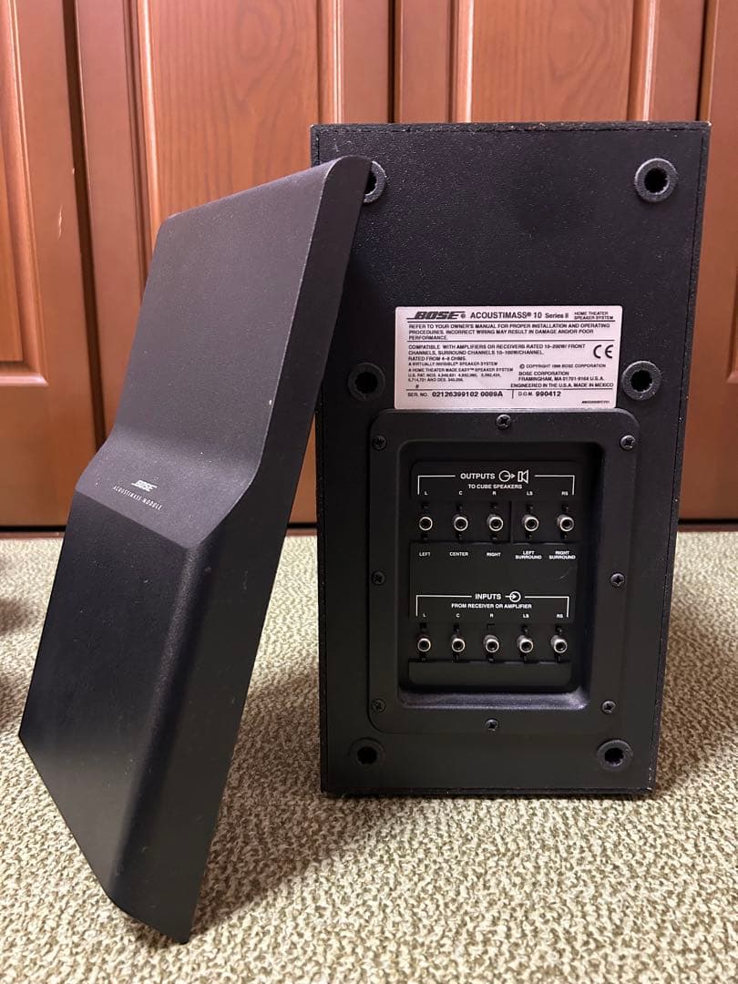 Bose Acoustimass AM-10IIサラウンドスピーカーセット5.1