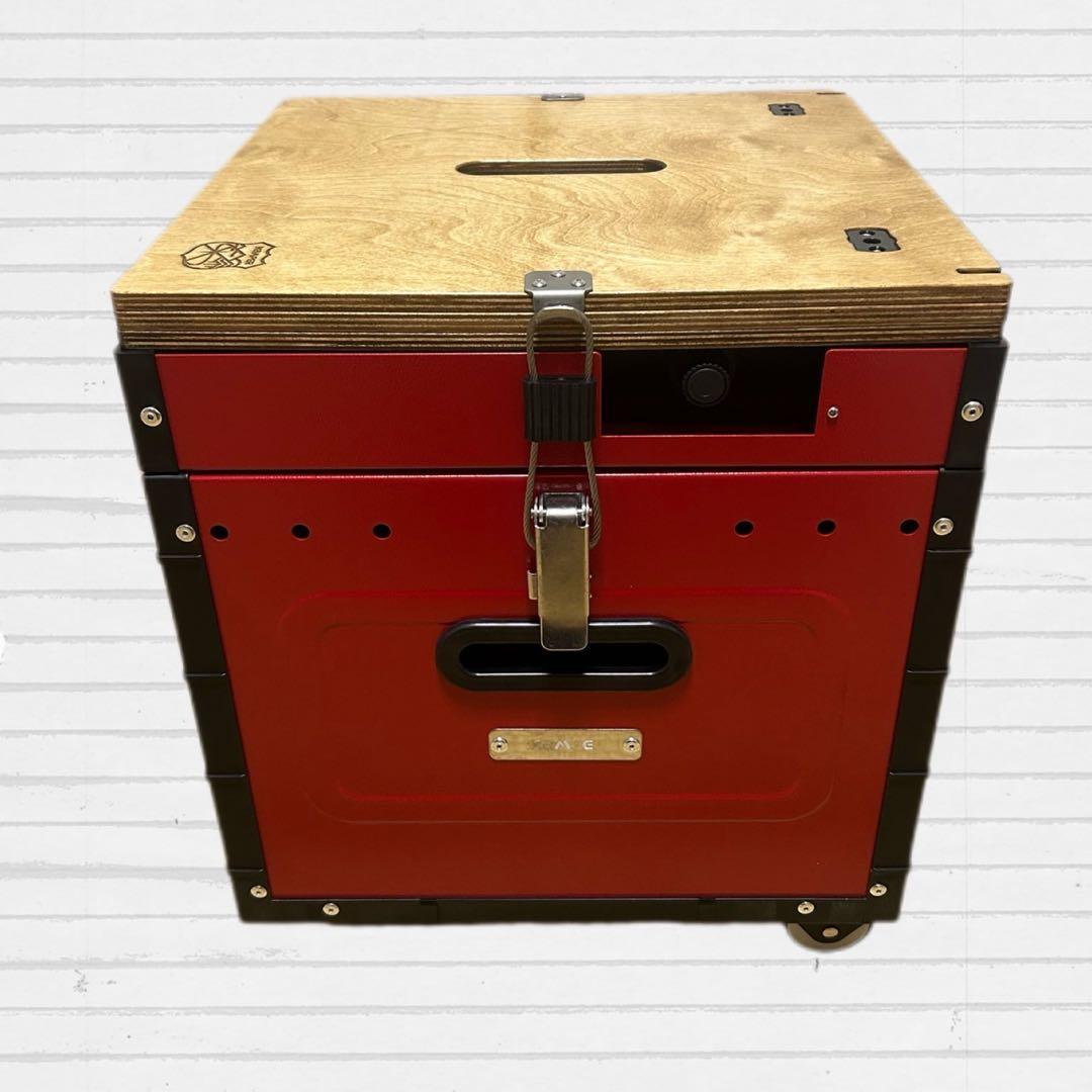 アイオクス　キッチンツール　キャンプギア　レッド　新品