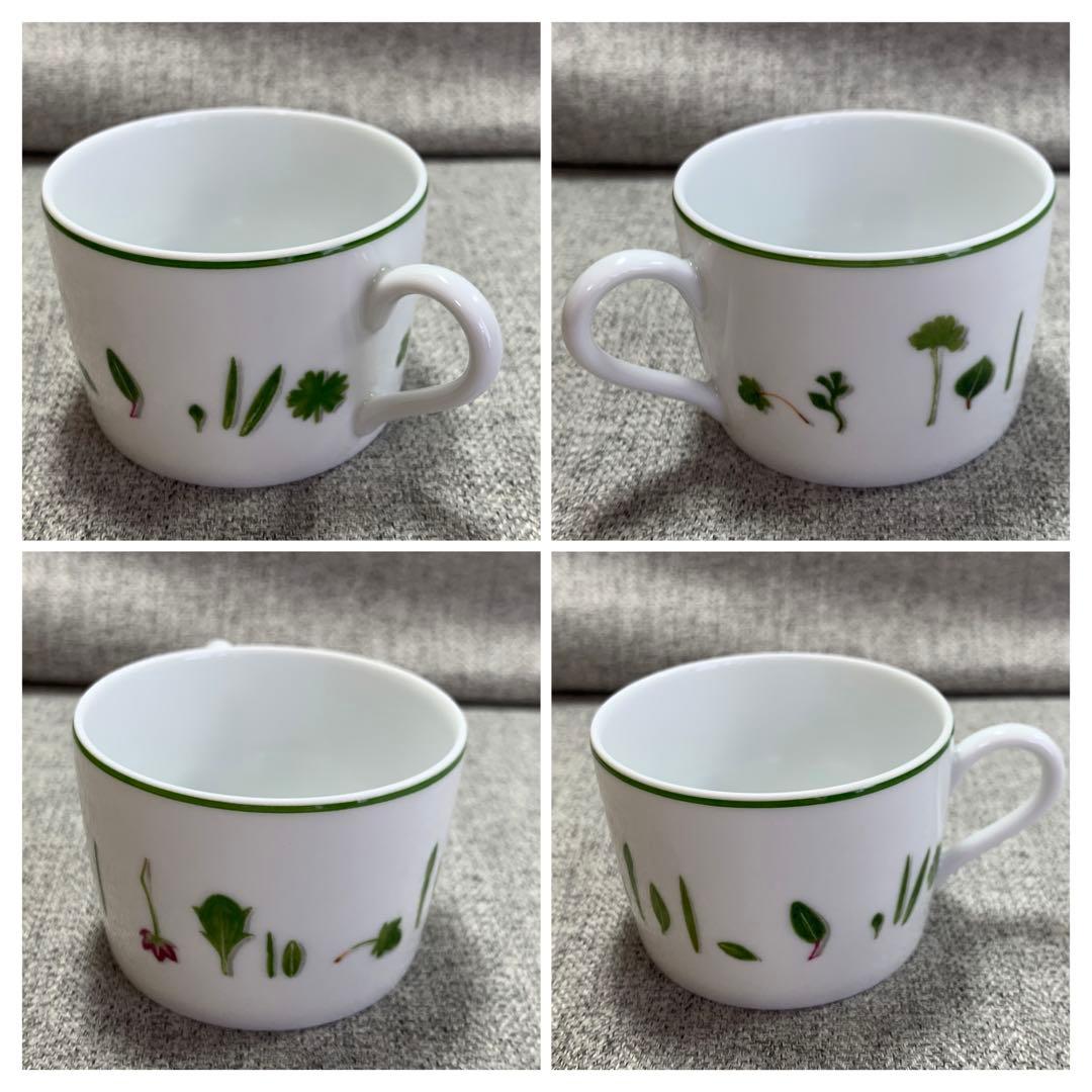 エルメス　メスクラン　カップ＆ソーサー　プレート　スクエアプレート