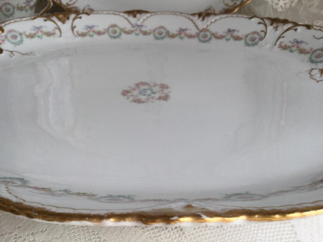 ☆☆☆レア リモージュ ハヴィランド #330 オーバルプラッター LL