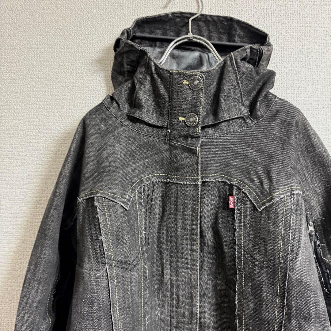 レア✨希少 686×Levi's スノーボードウェア デニム生地 ジャケット L