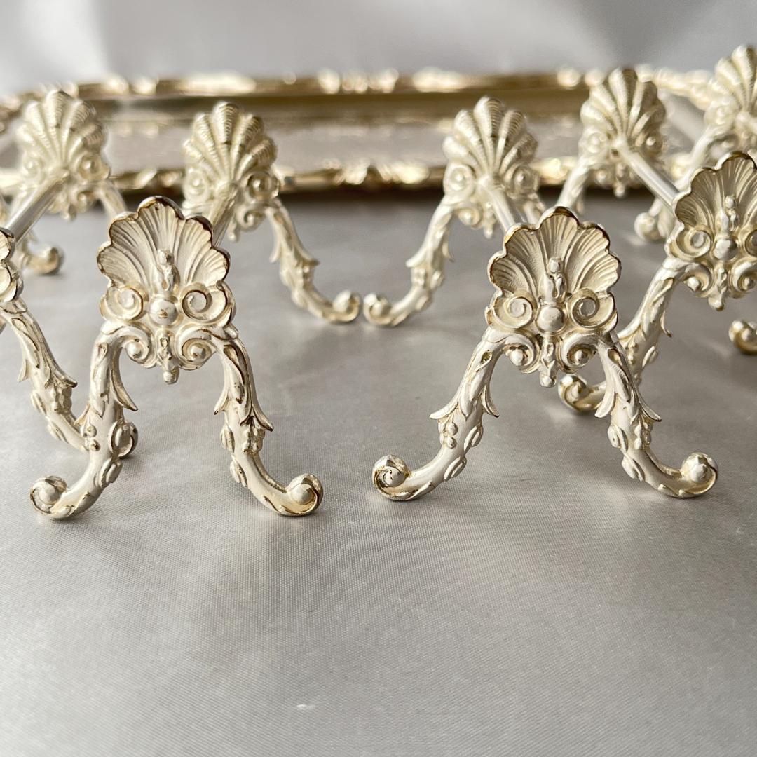 【仏蘭西】 シェルのナイフレスト / カトラリーレスト 6個【シルバープレート】