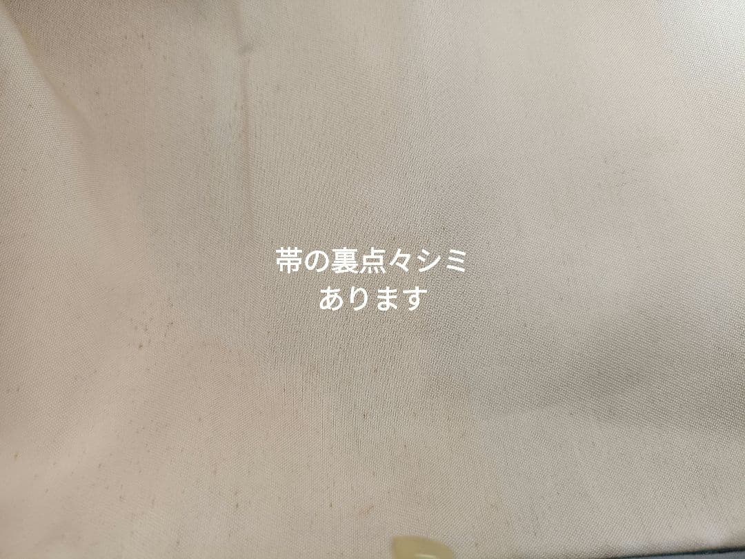 専用です☆アンティーク白に鹿の子模様の着物と白系だらり帯セット