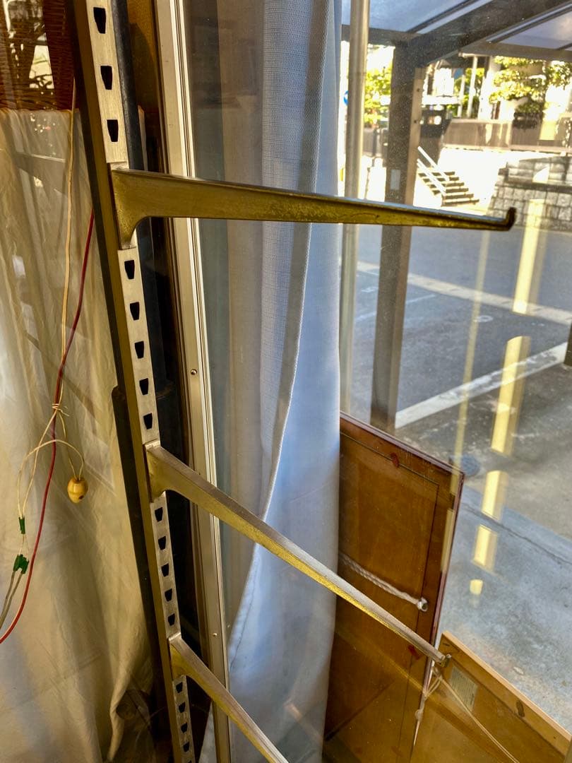 【昭和レトロ】照明付き　ガラスショーケース小　コレクションケース