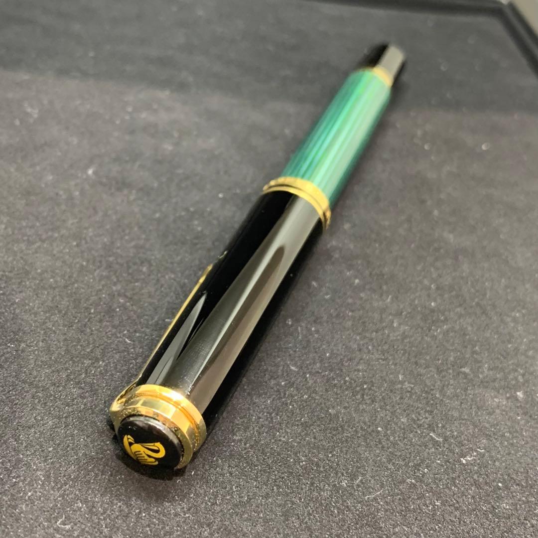 ペリカン万年筆 スベレーン M800 / F 旧緑縞