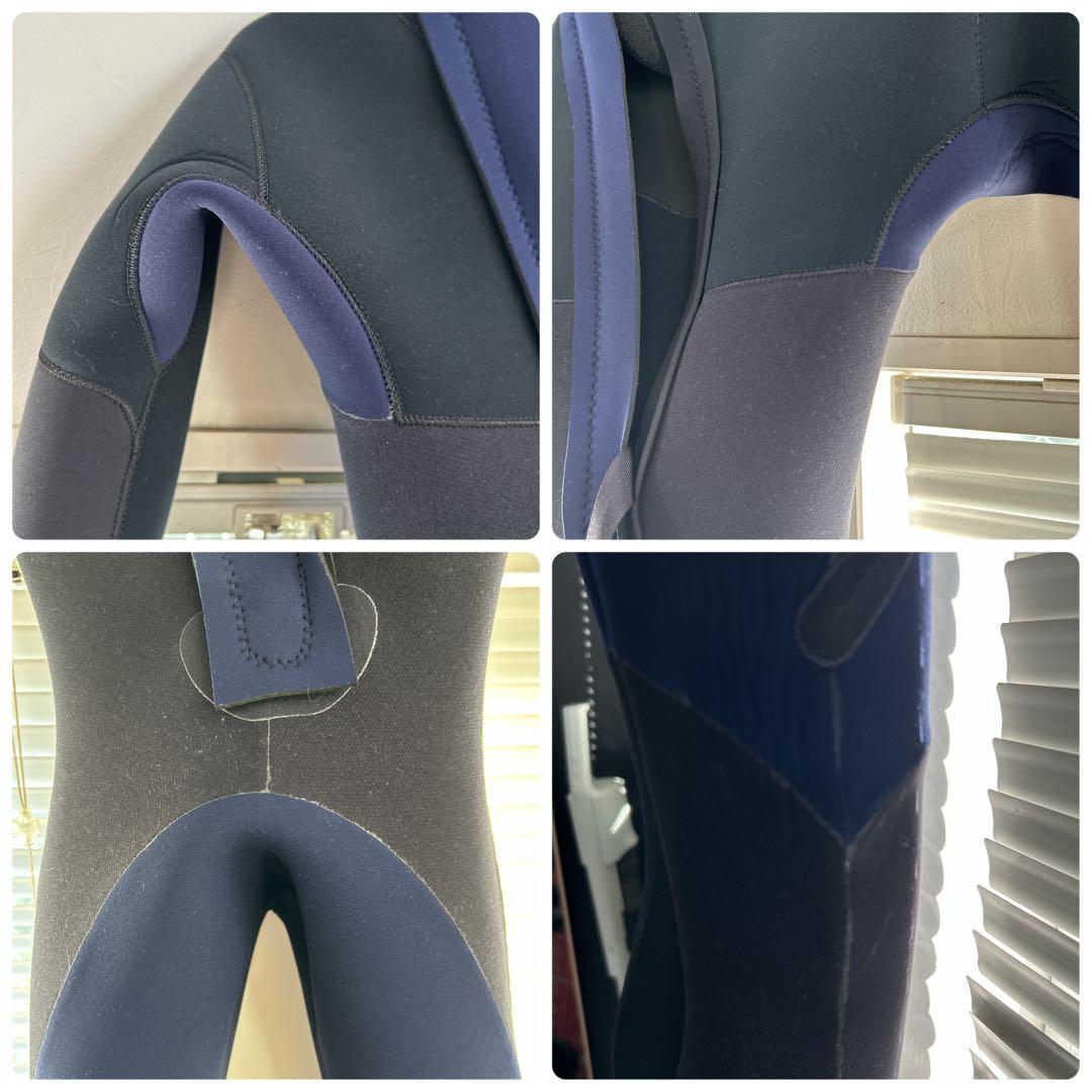 【美品】RUB TECH Dレディースウエットスーツ　フルスーツオールブラック