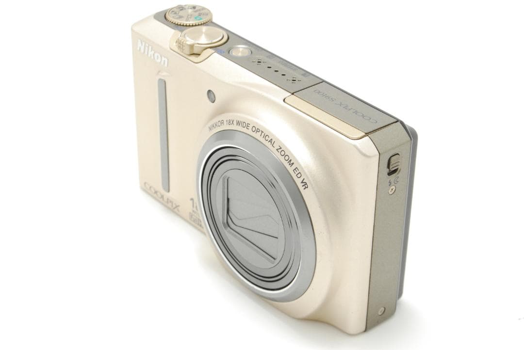 Nikon COOLPIX s9100 Gold デジタルカメラ 動作確認済