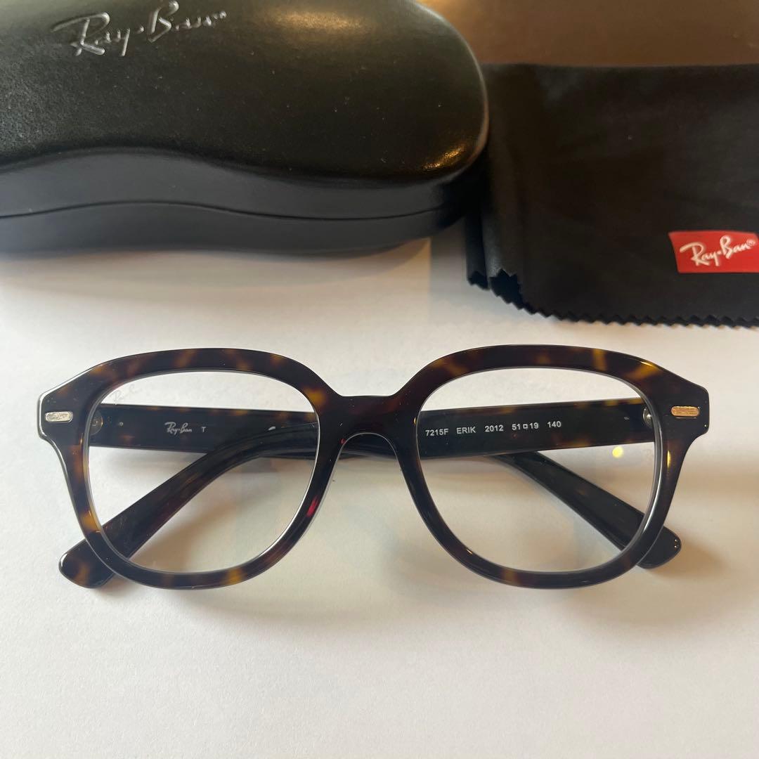 たかひろ様　Ray Ban 伊達メガネ ブラウン 51◻︎19