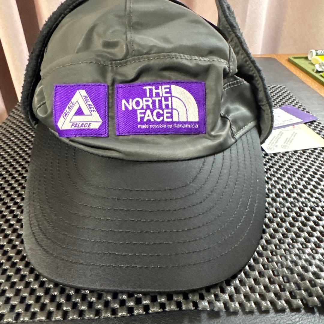 PALACE THE NORTH FACE PURPLE LABEL グレー