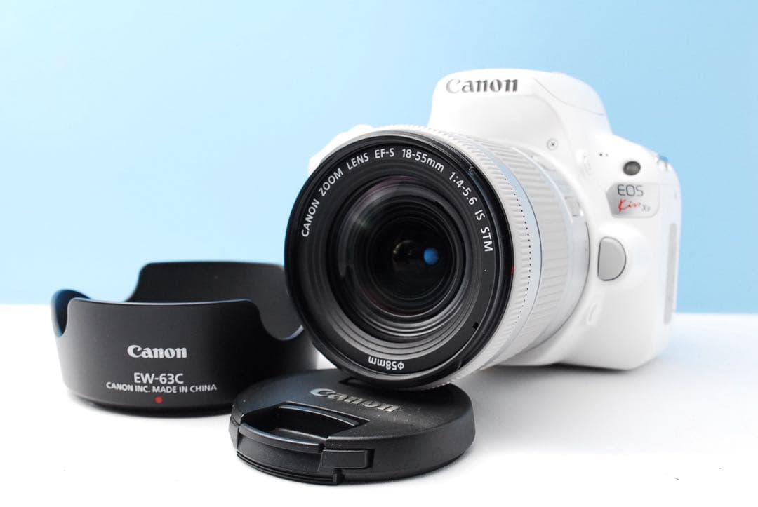 【Wi-Fi&Bluetooth搭載】Canon Kiss X9 ホワイト