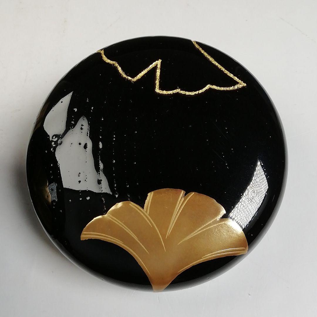 Ｗ１７９　棗　『鵬雲斎好写　五葉棗』『吉田一峰 作』　共箱　茶道具