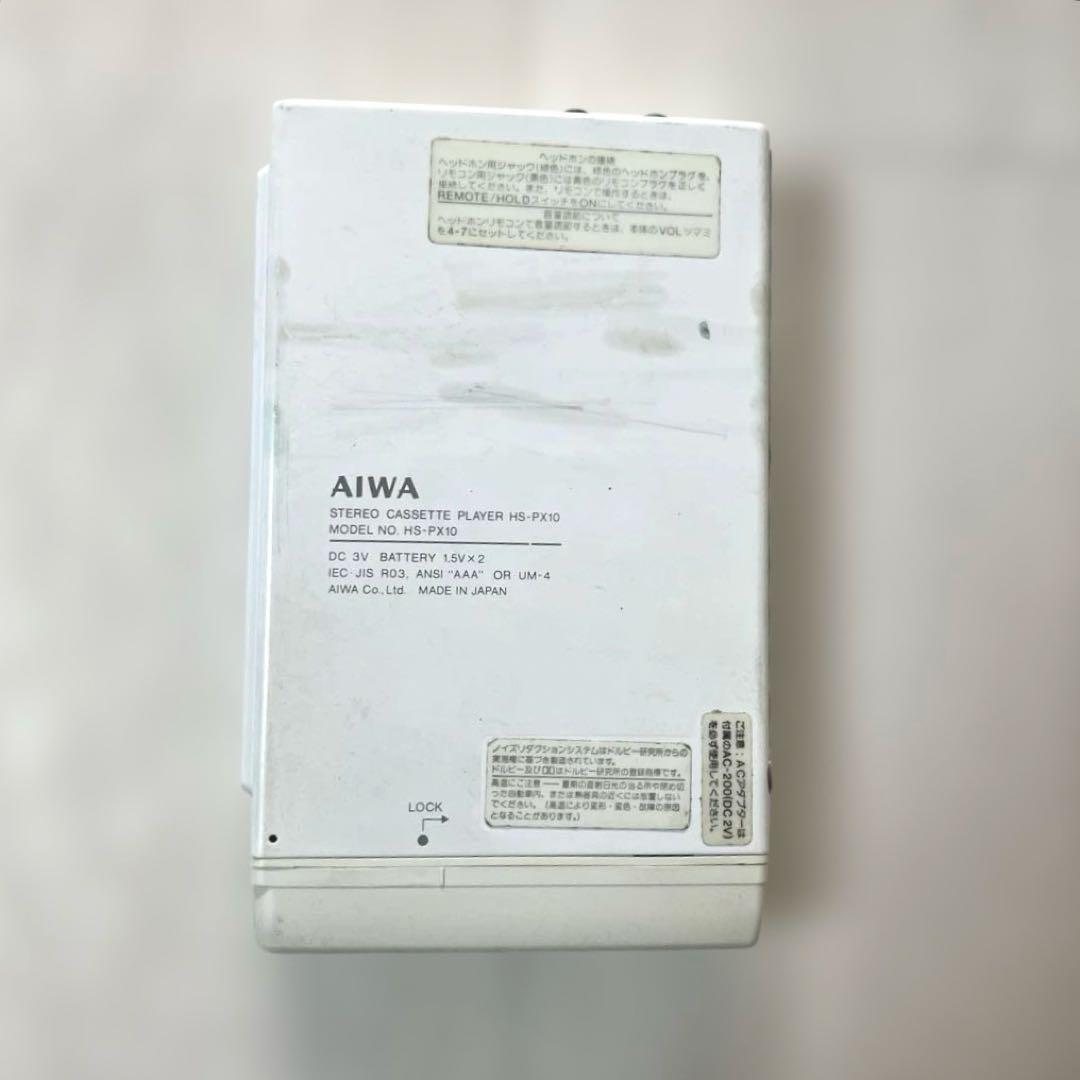 ハ*ト様 ジャンク品　AIWA　アイワ　HS-PX10 カセットプレイヤー　カセ
