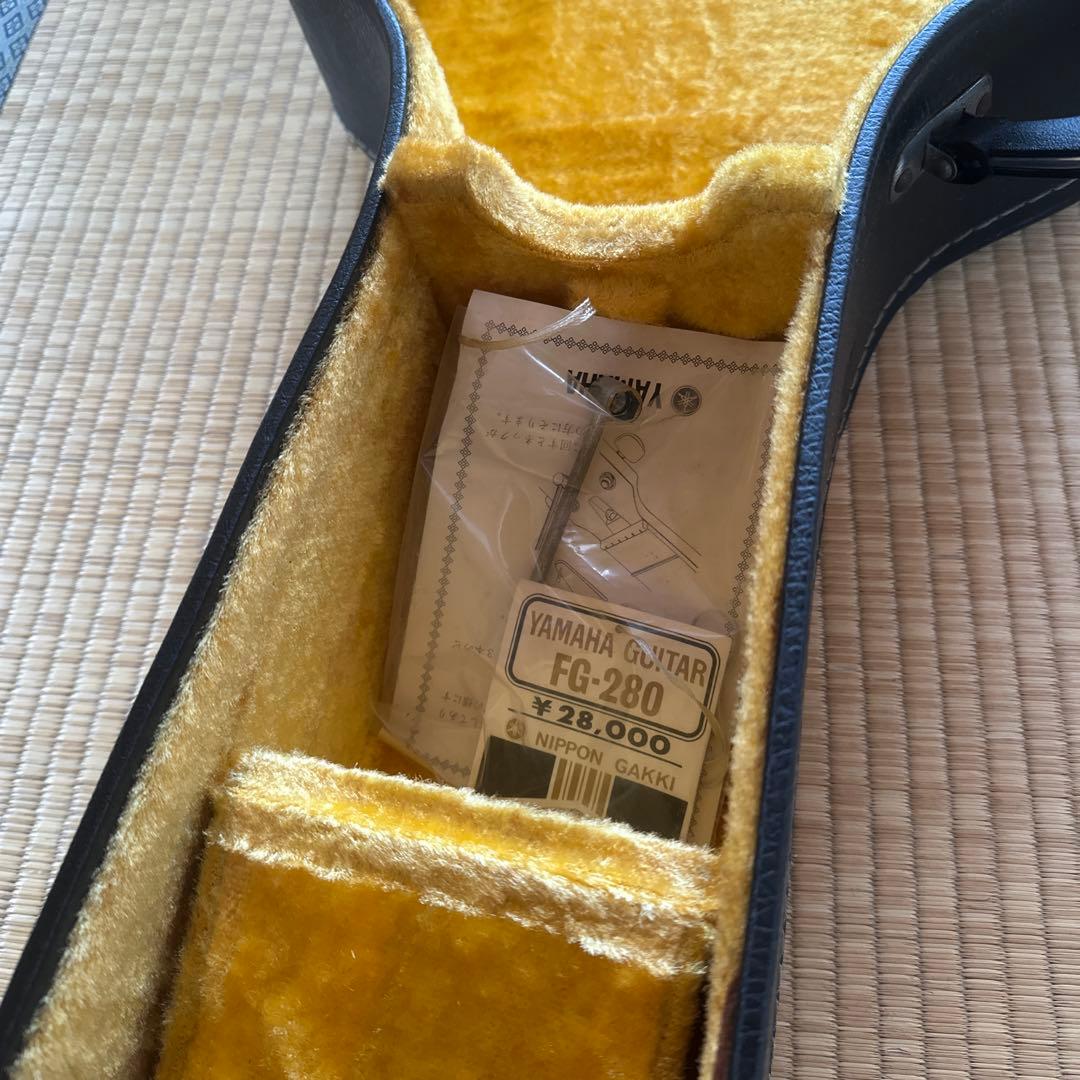 ヤマハギターFG-280ハードケース付き