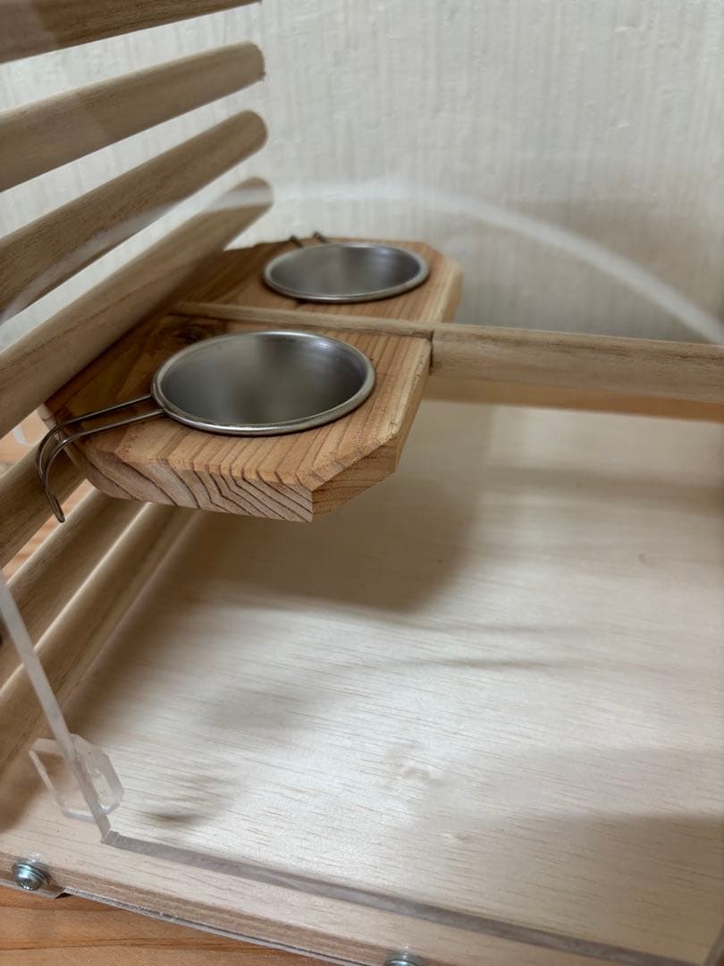 こまつアクリルキャリーケースおでかけキャリーバードキャリー