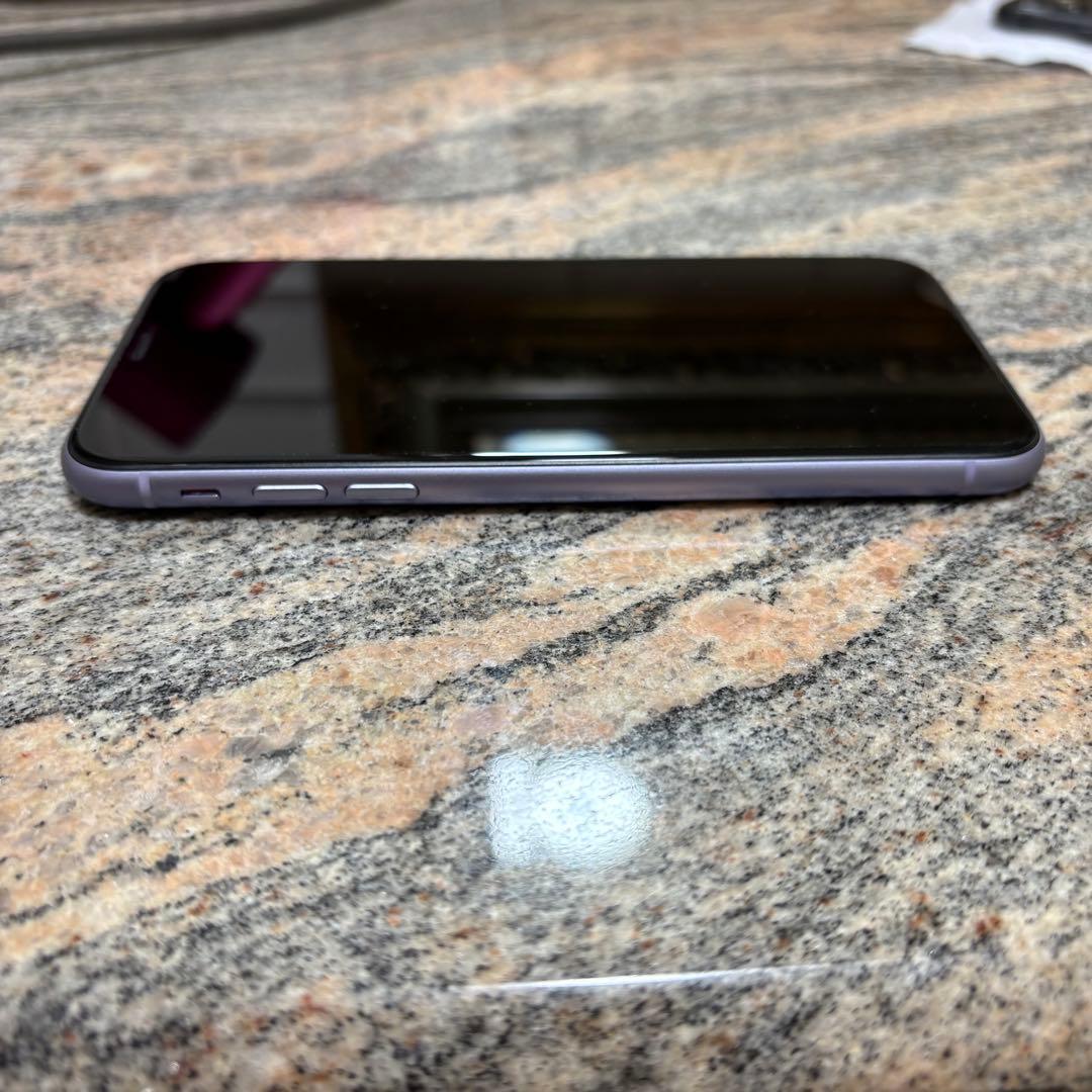 【極美品】iPhone11 パープル 128GB