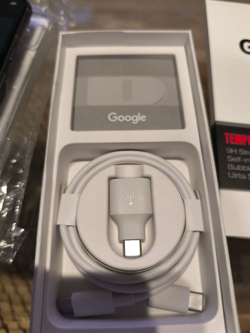 即発送 GooglePixel8 128GB 付属品/ケース/ガラスフィルム新品