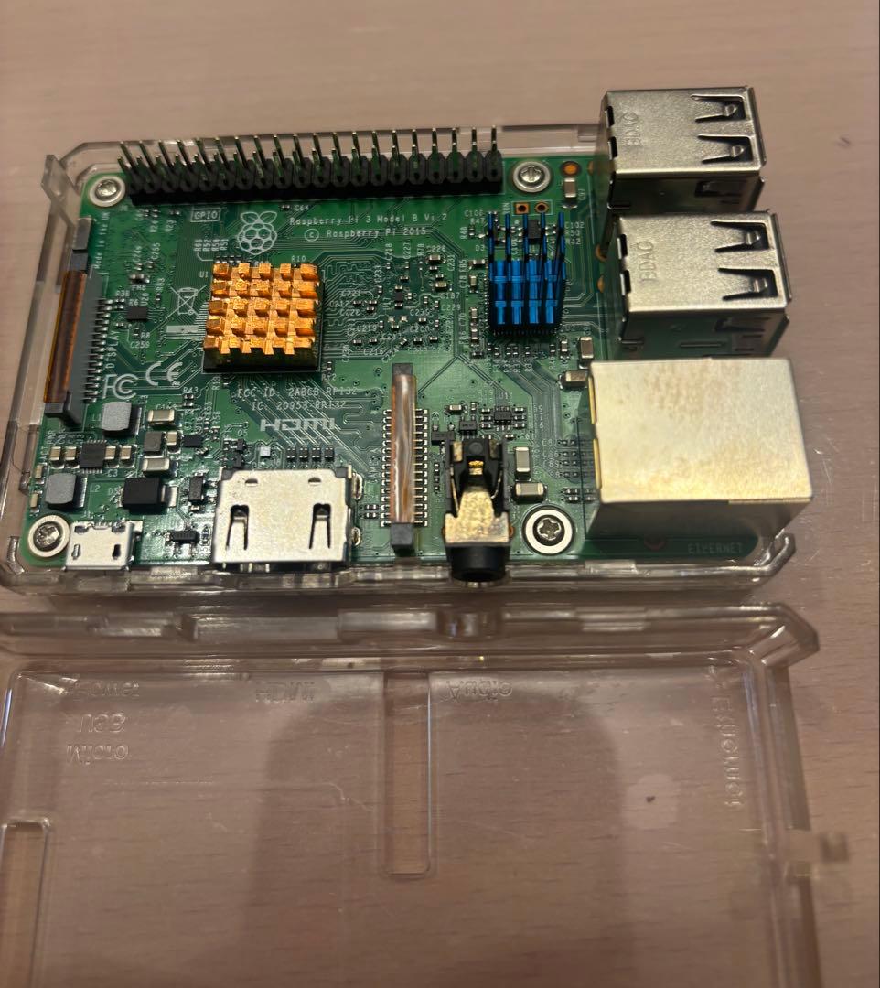 Raspberry Pi 3 Model B 2台　カメラ　rev2.2