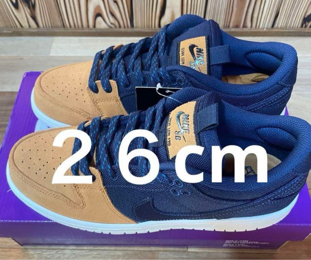 スケートボード Nike SB Dunk Low \"Desert Ochre and Midni