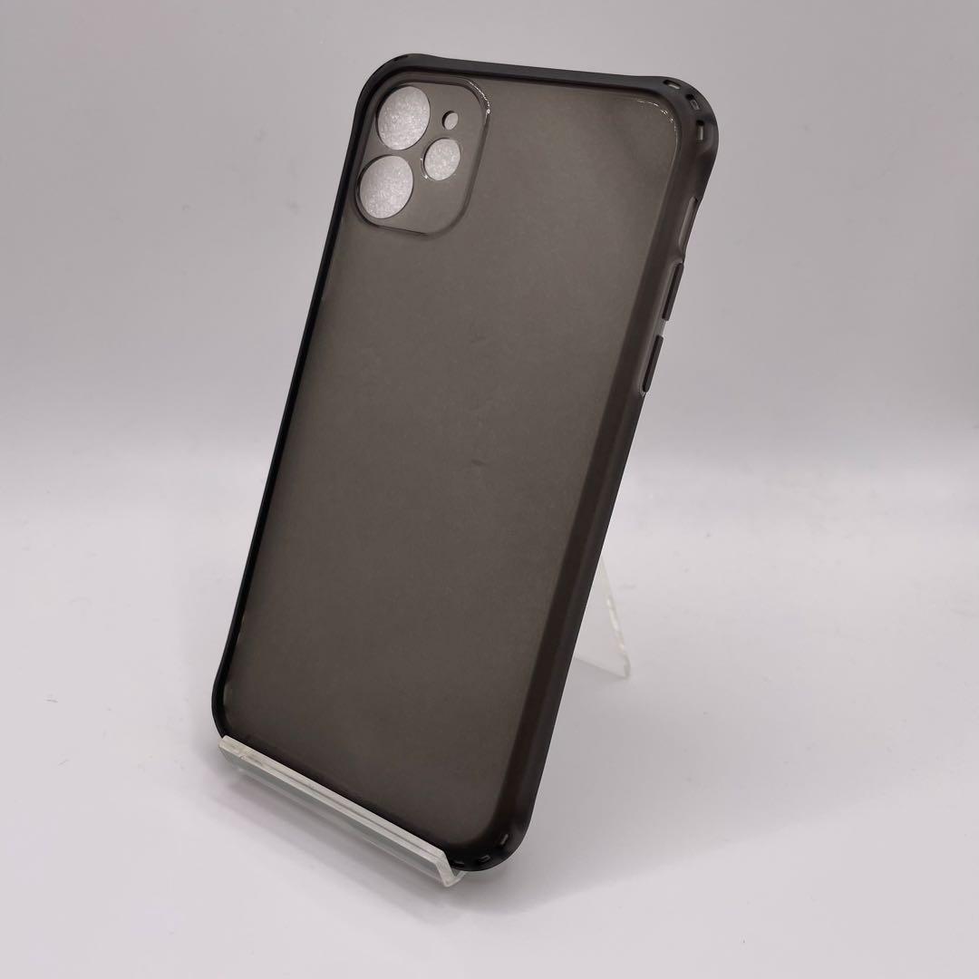iPhone 11 128GB ブラック ケース付き バッテリー最大容量100%