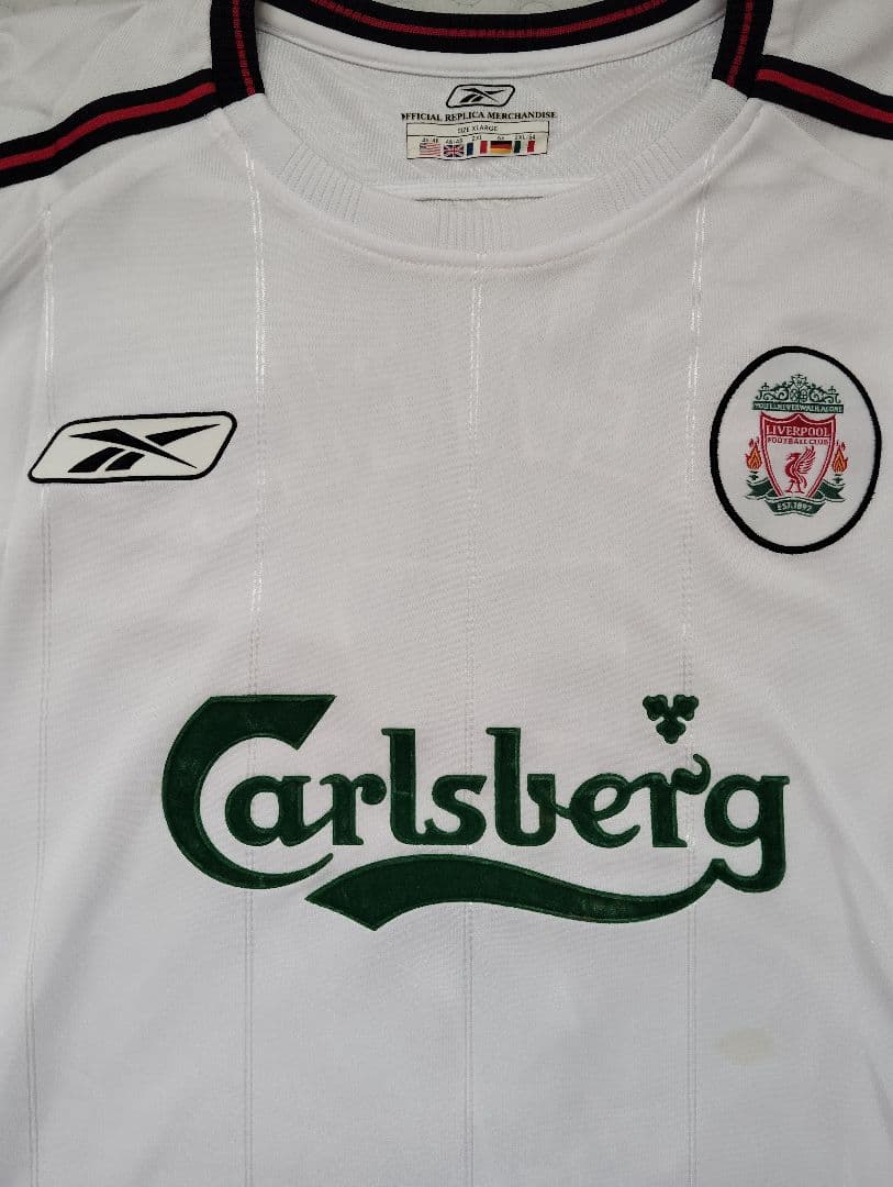 リヴァプール　ユニフォーム　キューウェル　Reebok