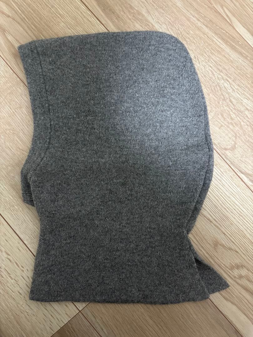 ★10%値引き中★ AP STUDIO Knit Balaclava グレー