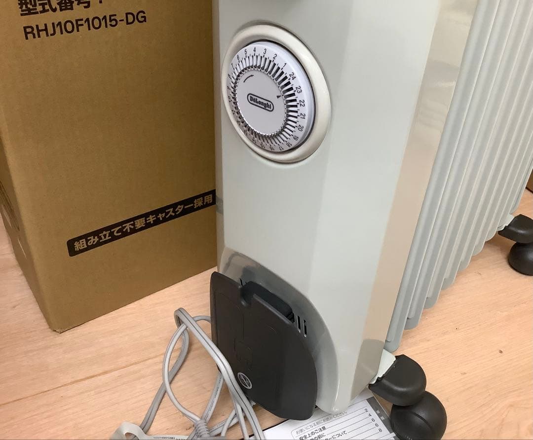 美品！デロンギ オイルヒーター RHJ10F1015-DG　※331