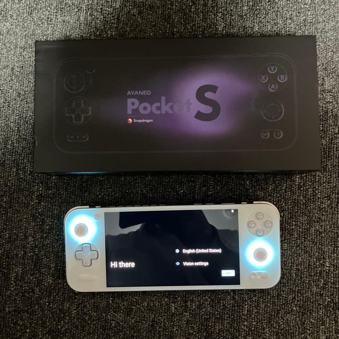 スヌーピー　ayaneo pocket s ホワイト　12GB 128GB