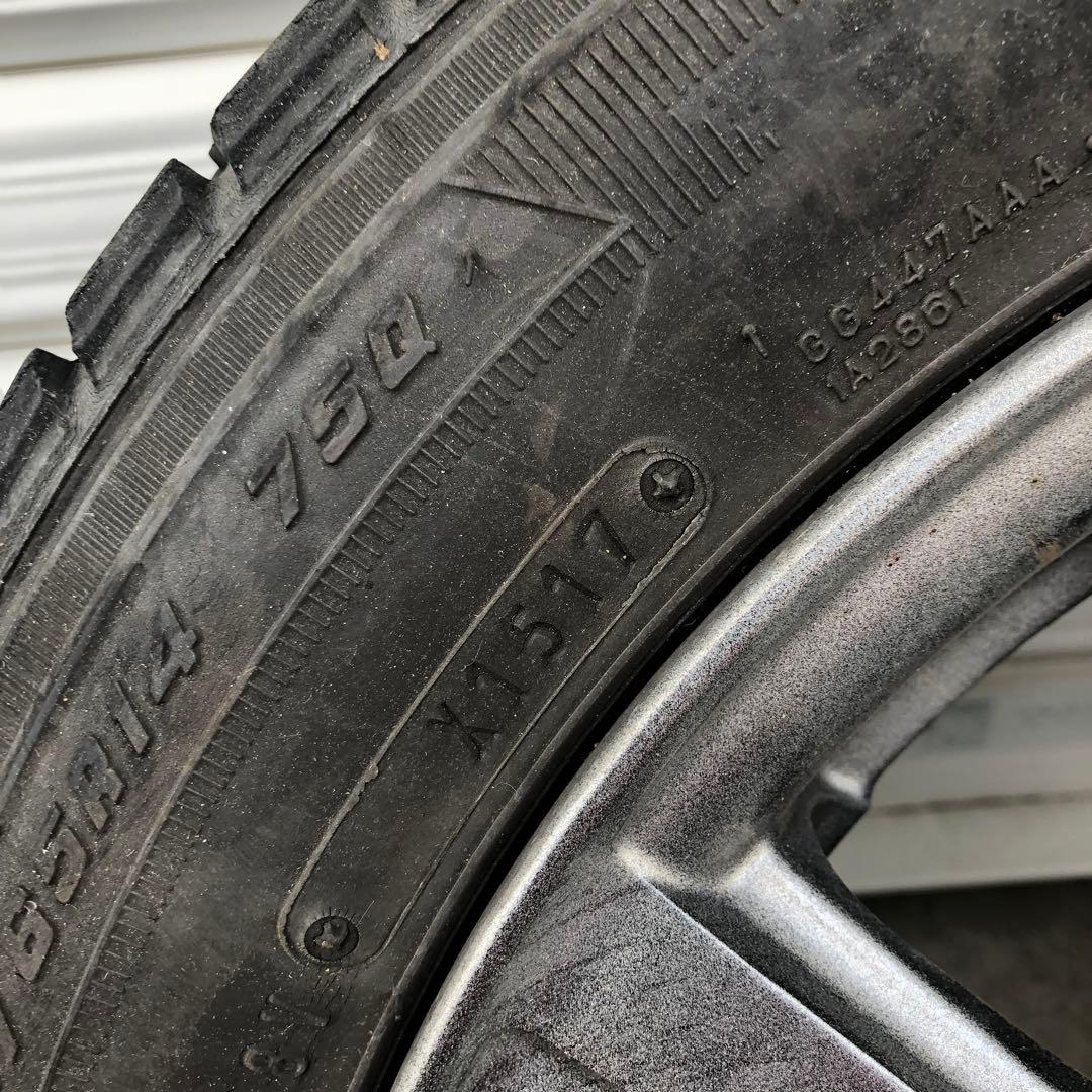 155/65r14 スタッドレス4本セット
