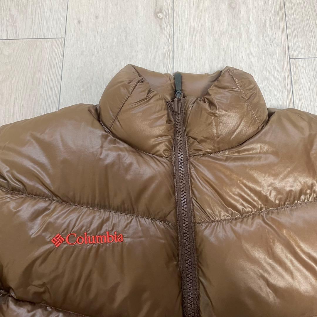 【大人気❗️】Columbia ブラウン ダウンジャケット　S