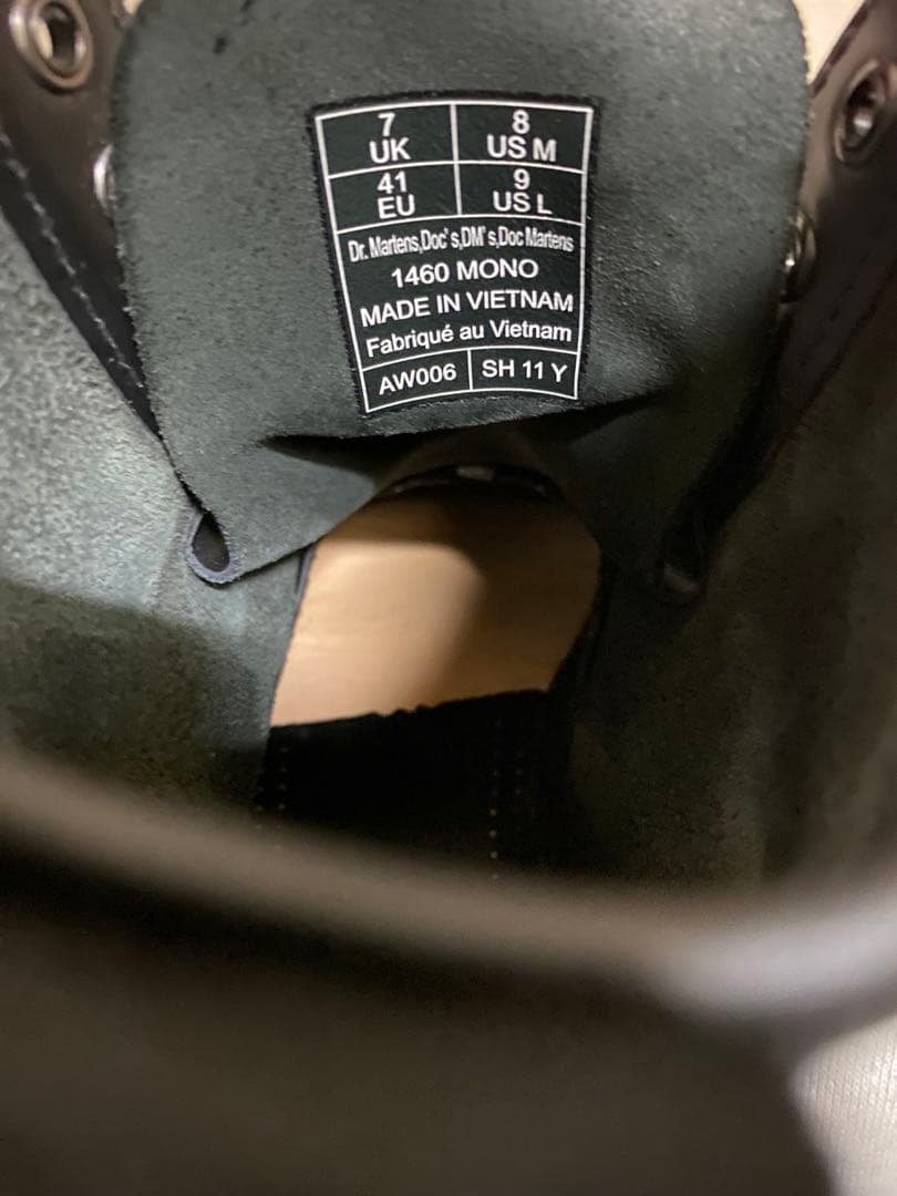 Dr. Martens mono 1460 uk7 ドクターマーチン