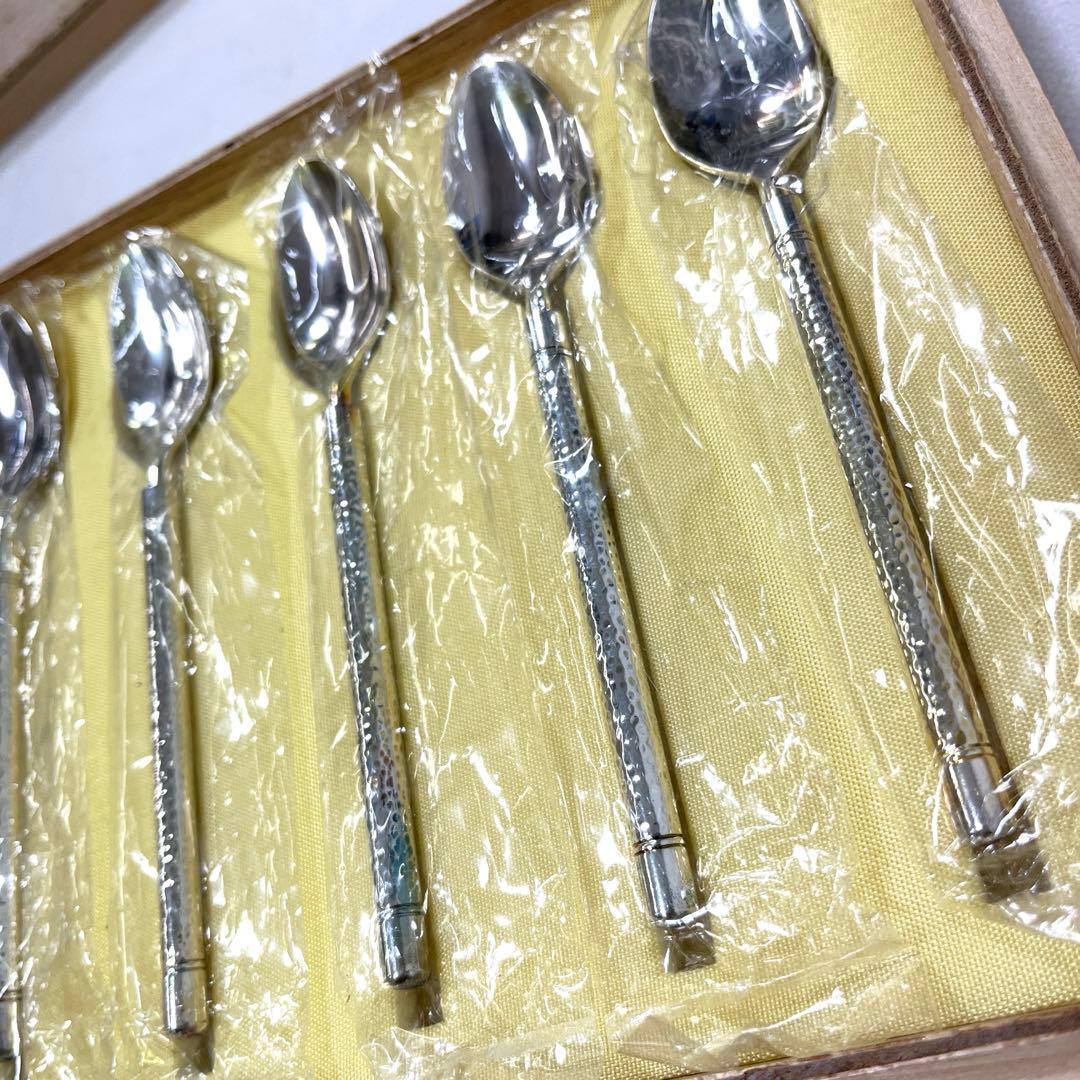 【未使用品】銀食器 スプーン5本セット