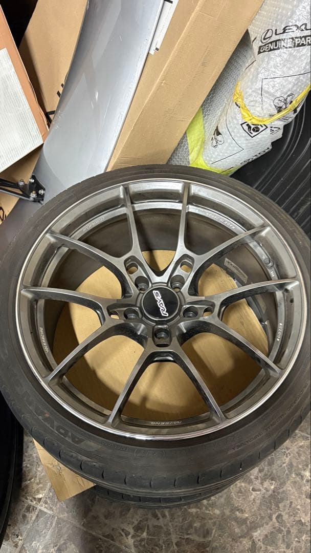 RAYS G025 19in PCD120 9J/10J 4本セット 