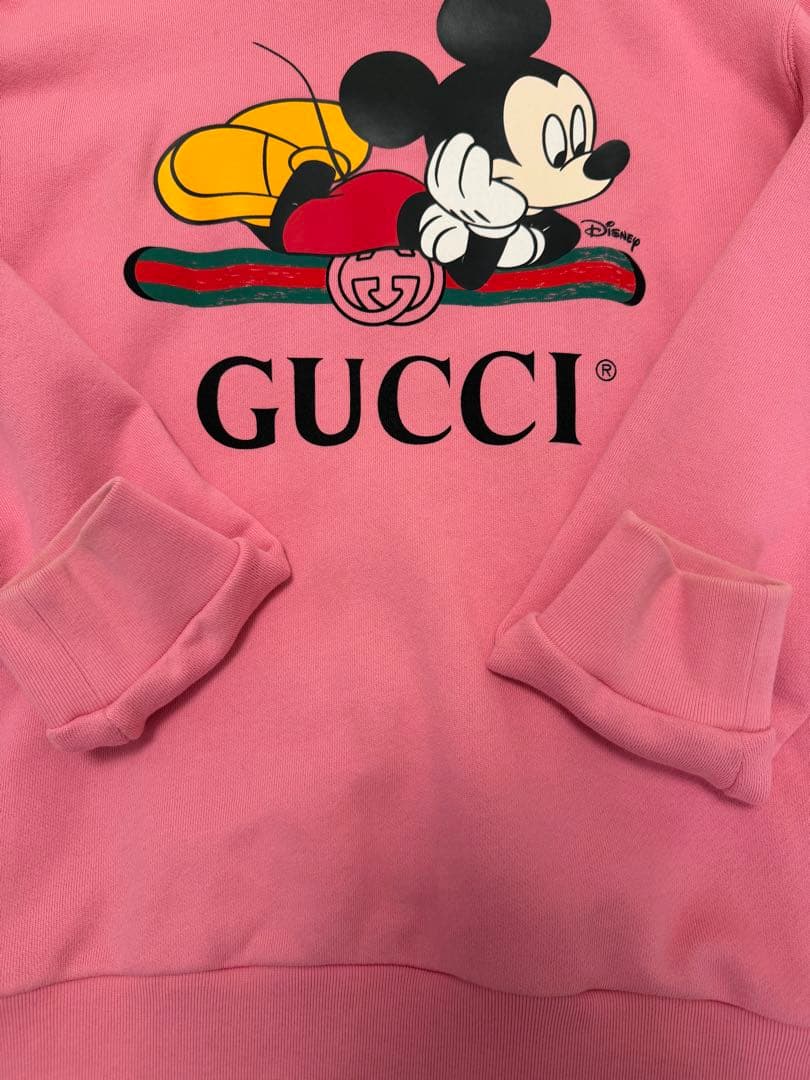 GUCCI ×ミッキーコラボトレーナー M ユニセックス