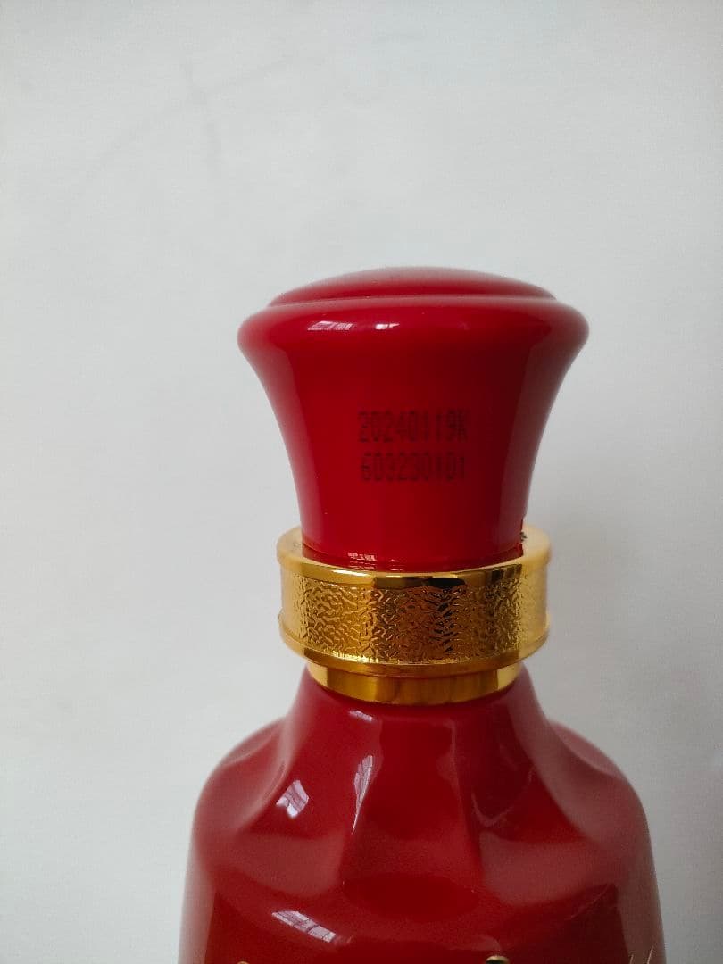 陝西 西鳳酒 シーフォンシュ 白酒 紅西鳳 52度 500ml 箱入り