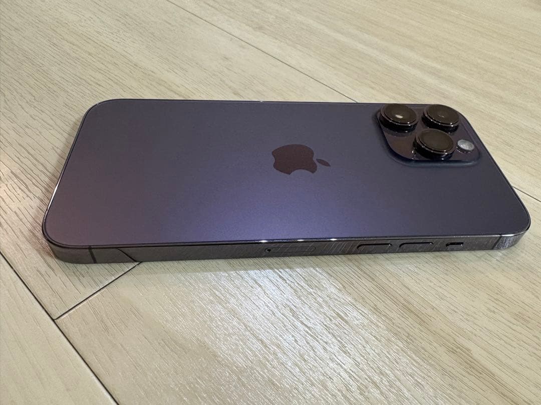 美品！iPhone 14 Pro max256GBディープパープル iFace付