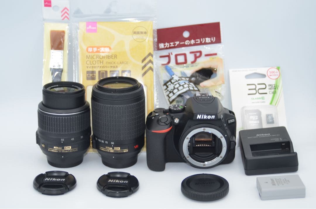 NIKON D5600 W ズームキット