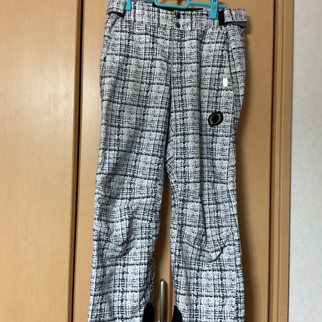 オンヨネスキーウェア 上下　チェック柄　ユニセックスSS