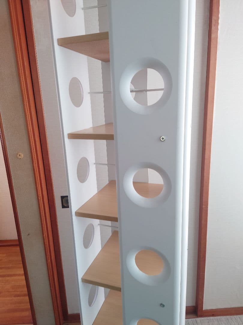 回転式の本棚　回転コミックラック7段タイプ