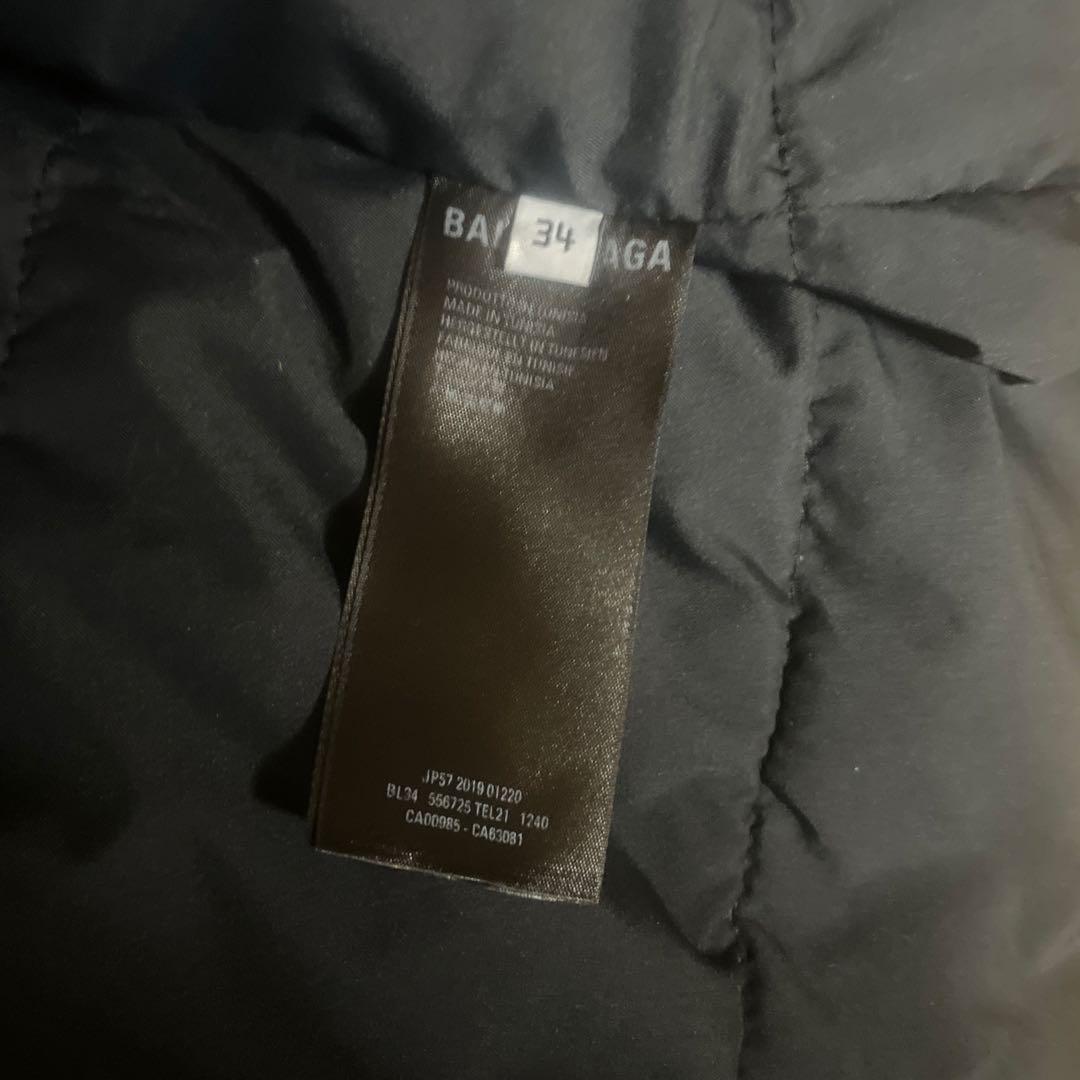 BALENCIAGA フード付きダウンジャケット 34