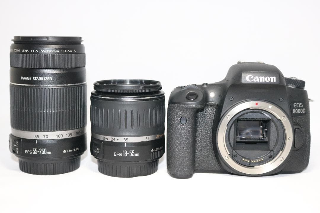 大人気！⭐ Canon EOS 8000D 望遠レンズセット⭐一眼レフ 高機能