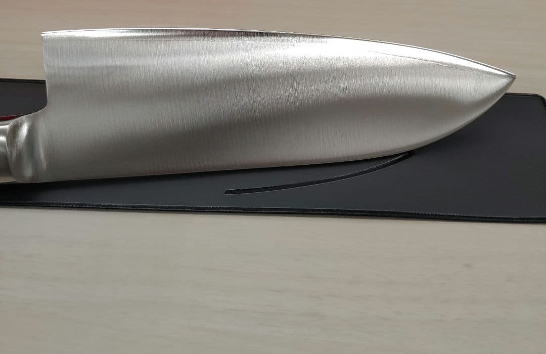 8010　浜田ママプロデュース 使いやすい刀身の包丁 藤次郎　ロゼ 14.5ｃｍ