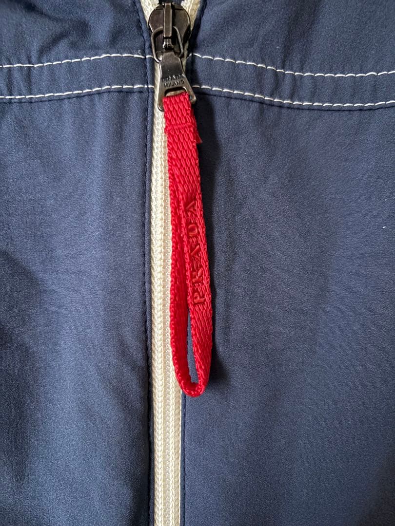 ジャケット・アウター PRADA SPORT stitch nylon jacket