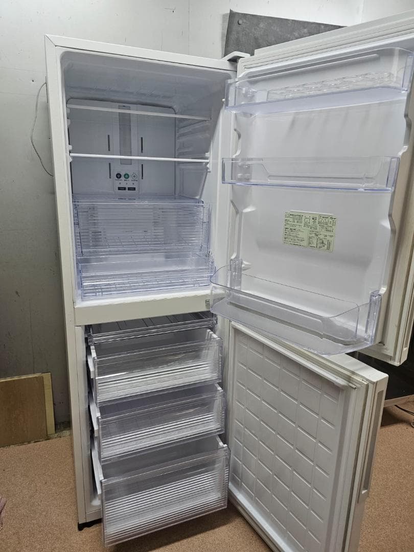 シャープ 冷凍冷蔵庫 SJ-PD28G-W（2021年製／280L）