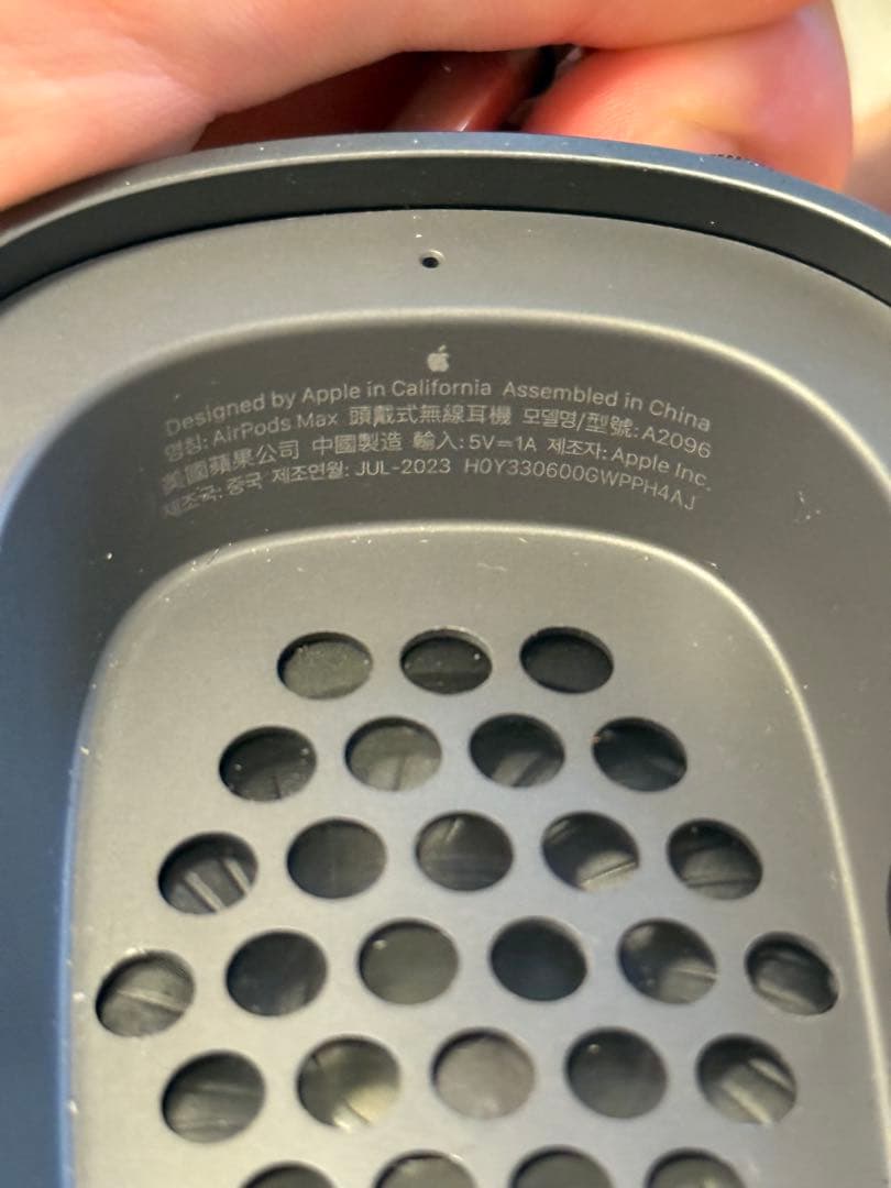 AirPodsMax スペースグレー